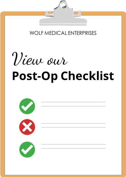 post-op checklist